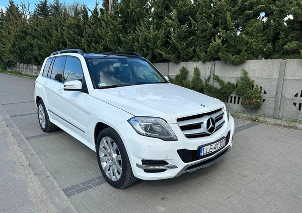 Mercedes-Benz GLK cena 77999 przebieg: 185000, rok produkcji 2015 z Łęczna małe 106